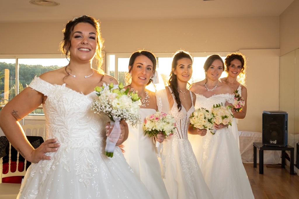 Showroom mariage avec défilés de robes de mariées