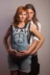 Photographe Grossesse en studio photo pour femme enceinte à Marseille