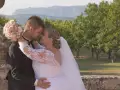 Photographe de mariage - séance photos couple vers le Moulin de l'Arc à Rousset