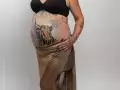 img photographe studio grossesse belly painting femme enceinte bouches du rhone