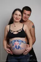 img 0017 photographe studio grossesse femme enceinte body painting marseille