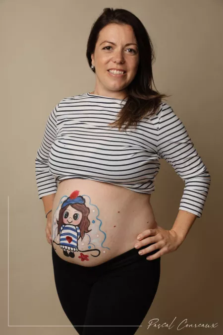 img 0126 photographe studio grossesse femme enceinte body painting marseille