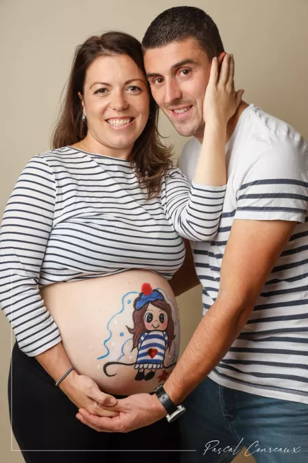 img 0141 photographe studio grossesse femme enceinte body painting marseille