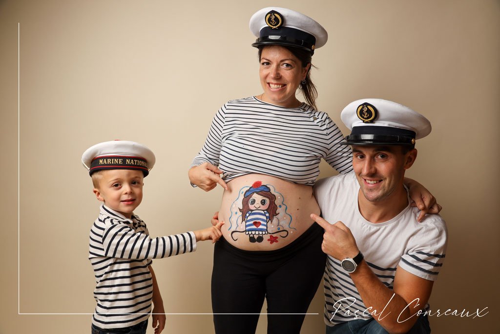 Séance Photo Grossesse en Famille à Cadolive